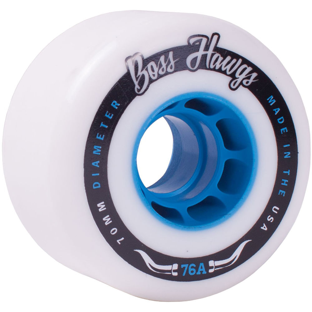 Roda-Landyachtz-Boss-Hawgs-70mm-76A---Branca- Roda-Landyachtz-Boss-Hawgs-70mm-76A---Branca-