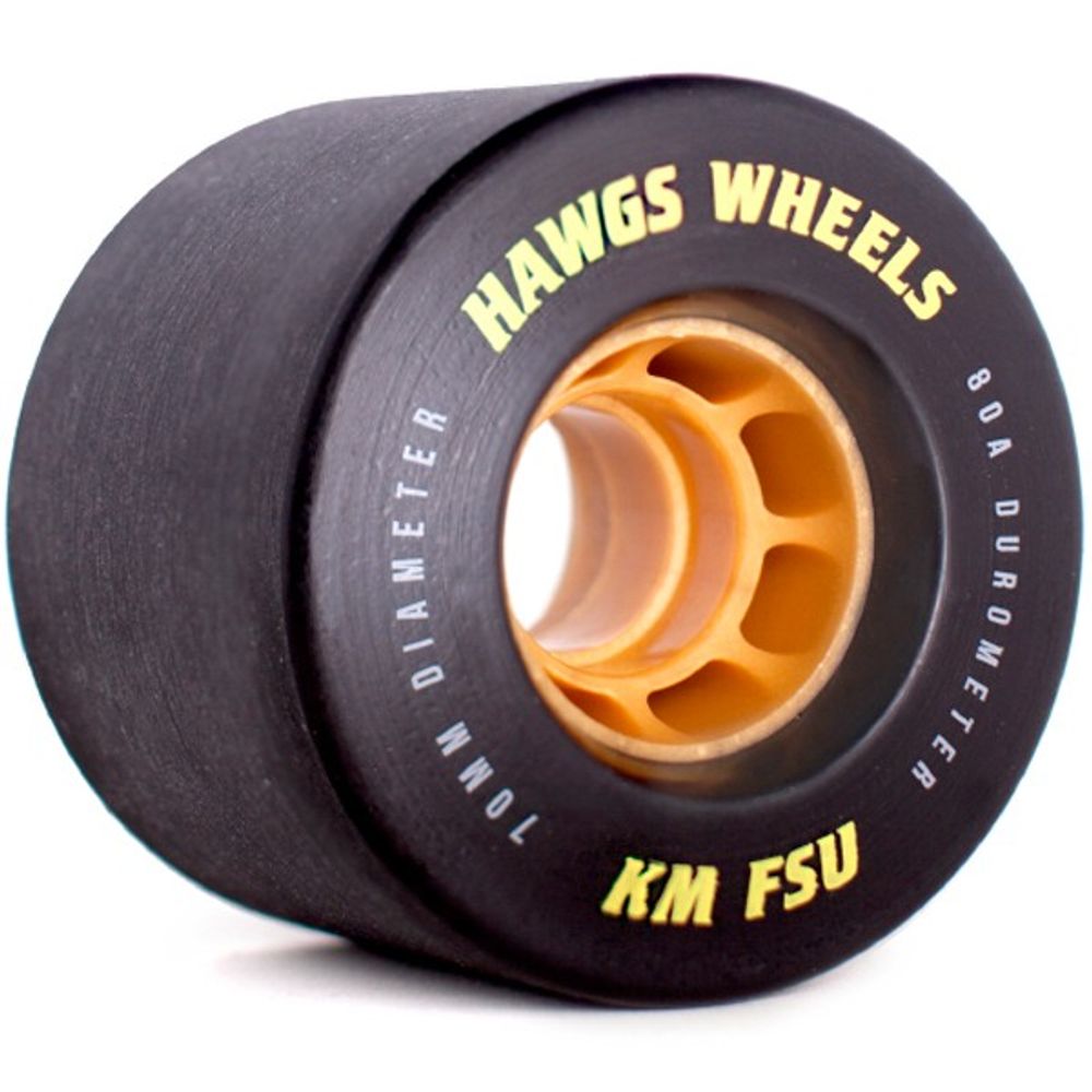 Roda-Landyachtz-Hawgs-KM-FSU-70mm-80A---Preta- Roda-Landyachtz-Hawgs-KM-FSU-70mm-80A---Preta-
