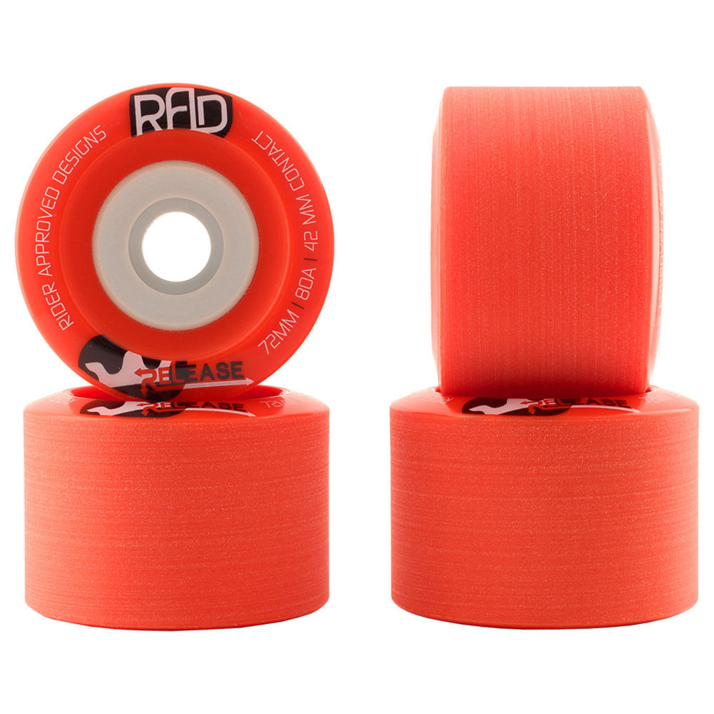 Roda-RAD-Release-72mm-80A---Vermelho Roda-RAD-Release-72mm-80A---Vermelho