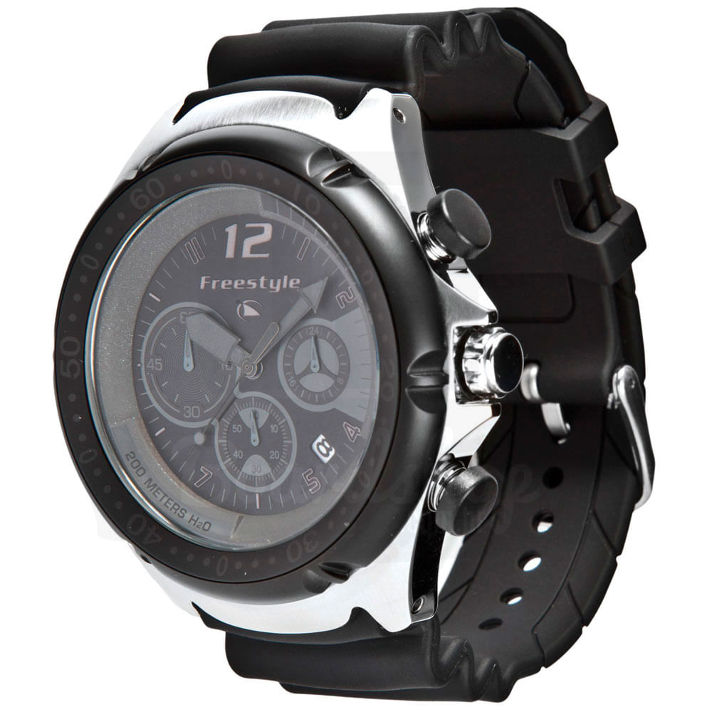 Relogio-Freestyle-Hammerhead-Chrono-XL---Black-Black Relogio-Freestyle-Hammerhead-Chrono-XL---Black-Black