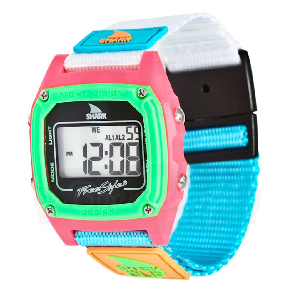 Relogio-Freestyle-Shark-Classic-Clip---Black-Neon Relogio-Freestyle-Shark-Classic-Clip---Black-Neon