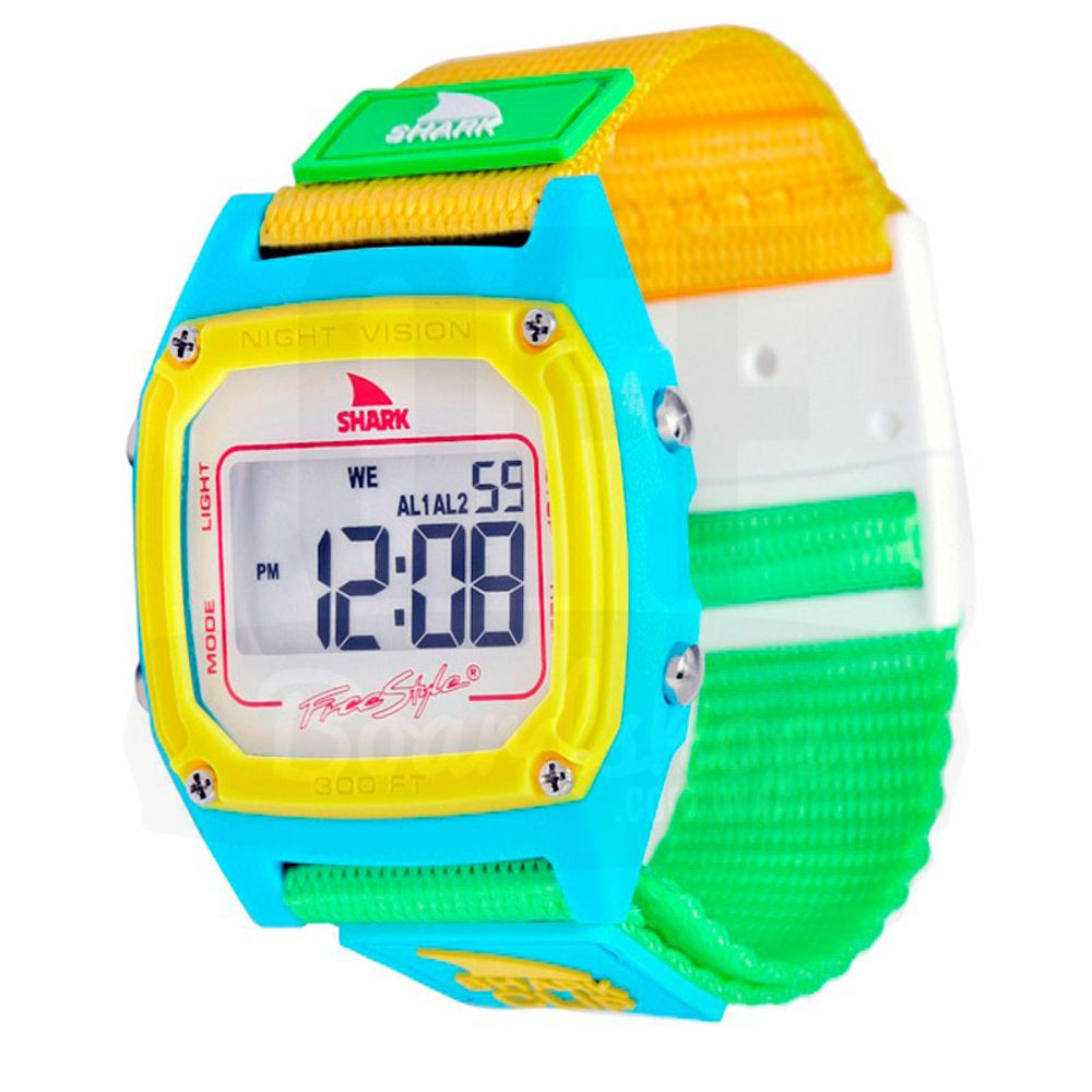 Relogio-Freestyle-Shark-Classic-Clip---White-Neon Relogio-Freestyle-Shark-Classic-Clip---White-Neon