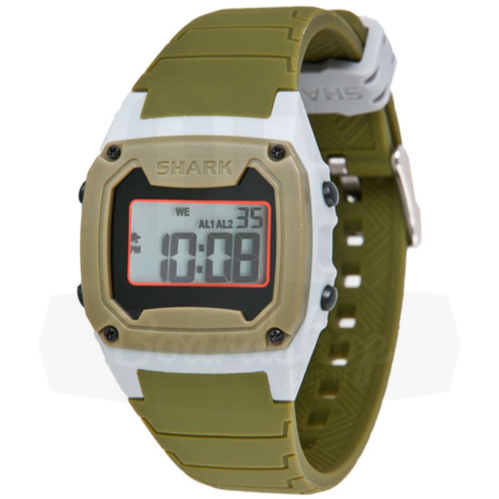 Relogio-Freestyle-Shark-Classic-Silicone---Gray-Green Relogio-Freestyle-Shark-Classic-Silicone---Gray-Green