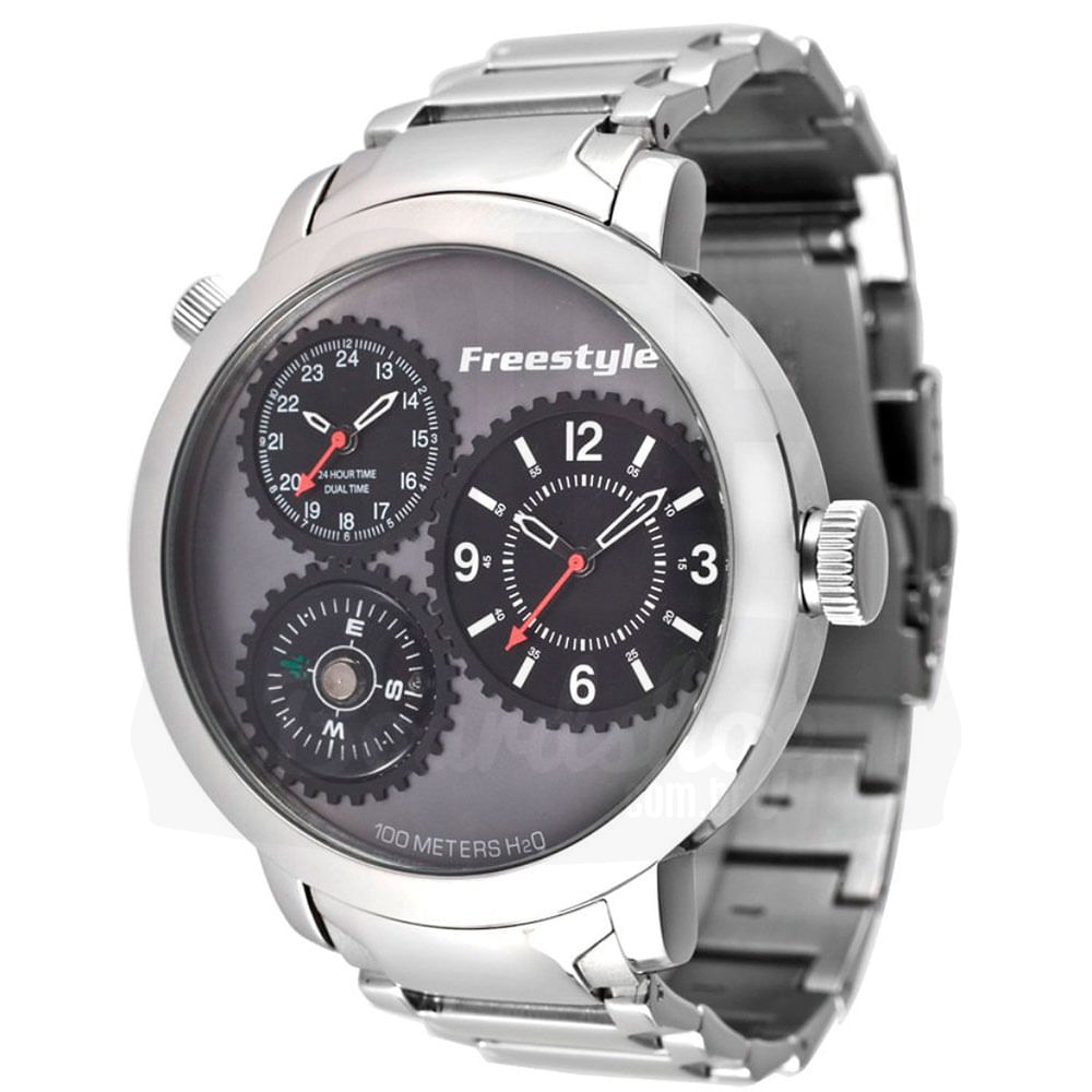 Relogio-Freestyle-The-Passage---Silver-Metal Relogio-Freestyle-The-Passage---Silver-Metal