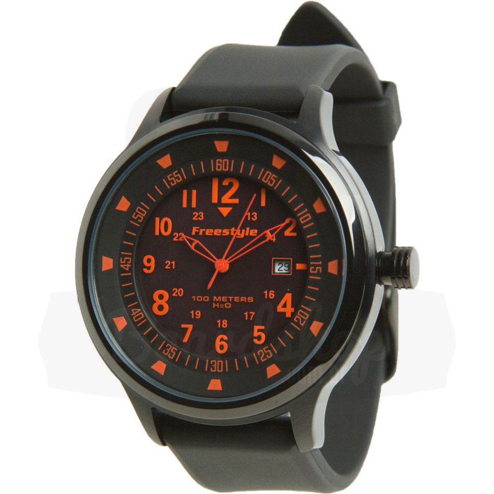 Relogio-Freestyle-The-Ranger-XL---Grind-Black-Red-Dial Relogio-Freestyle-The-Ranger-XL---Grind-Black-Red-Dial