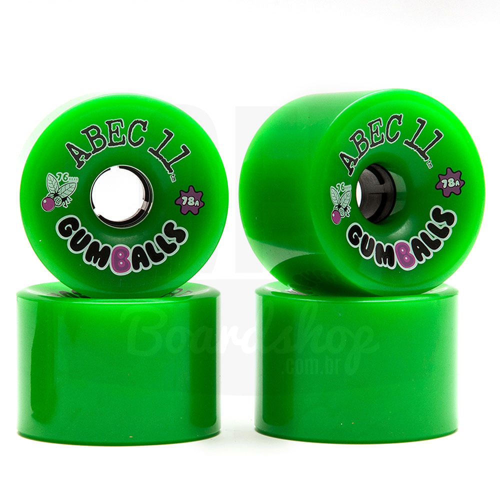 Roda-ABEC-11-Gumballs-76mm-78A Roda-ABEC-11-Gumballs-76mm-78A