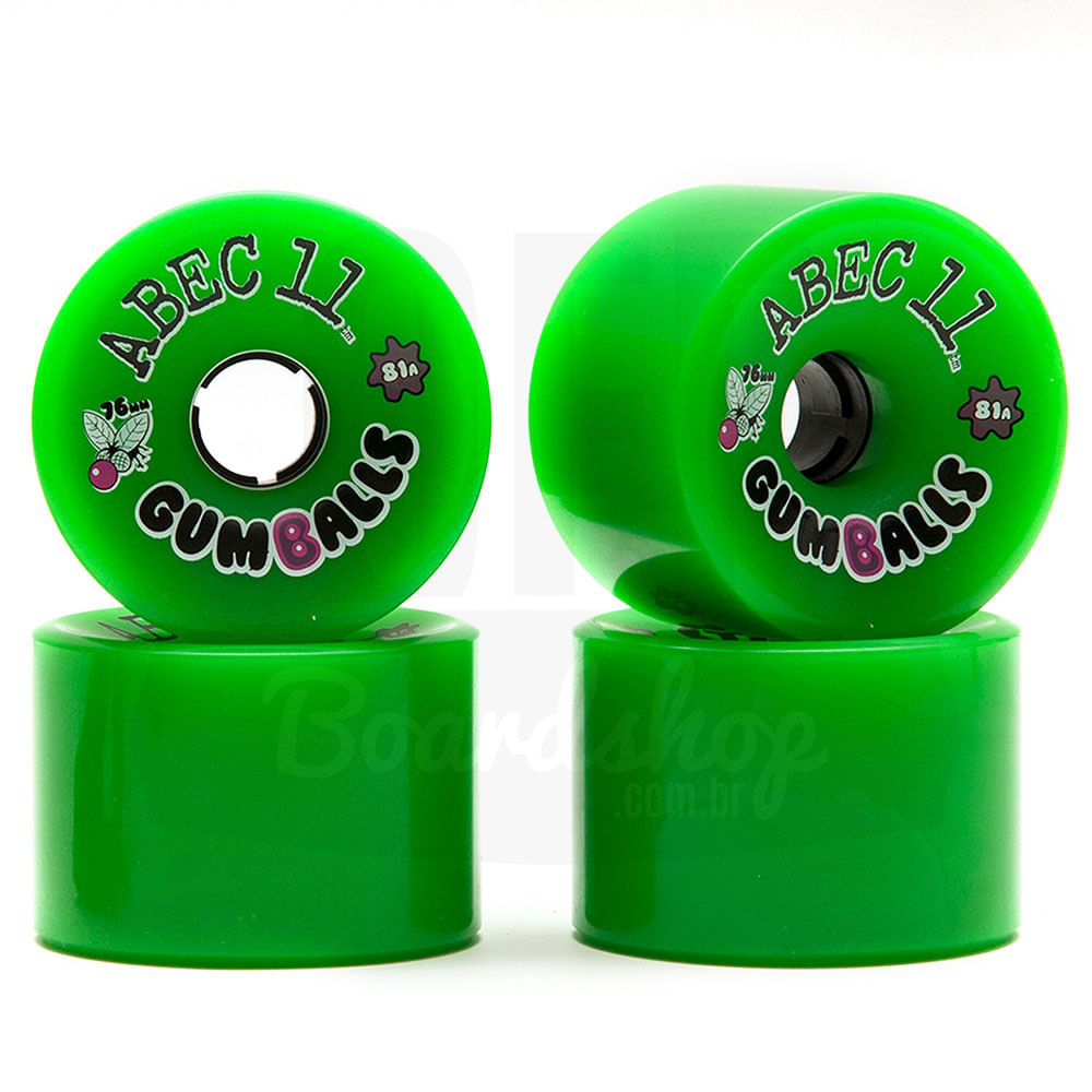 Roda-ABEC-11-Gumballs-76mm-81A Roda-ABEC-11-Gumballs-76mm-81A