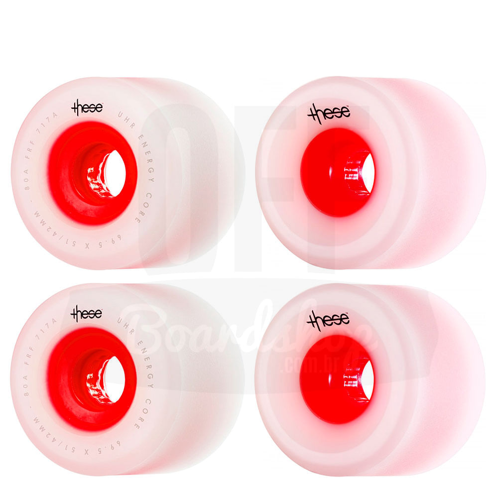 Roda-These-FRF-717-70mm-80A-Red Roda-These-FRF-717-70mm-80A-Red