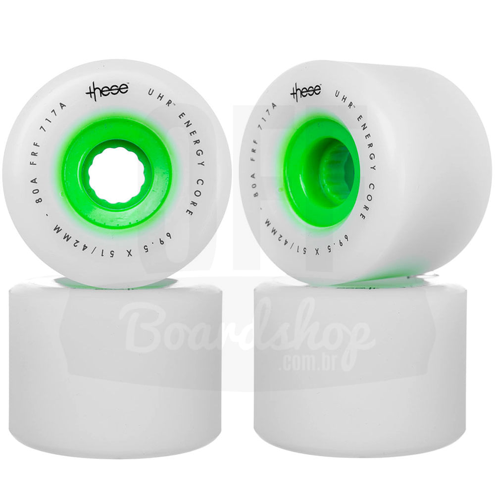 Roda-These-FRF-717-70mm-80A-Green Roda-These-FRF-717-70mm-80A-Green