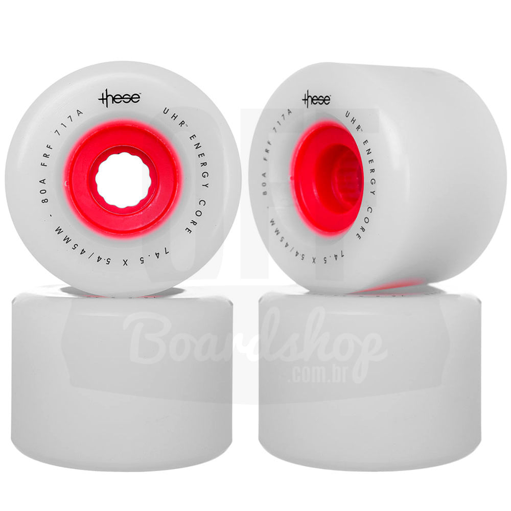 Roda-These-FRF-717-75mm-80A-Red Roda-These-FRF-717-75mm-80A-Red
