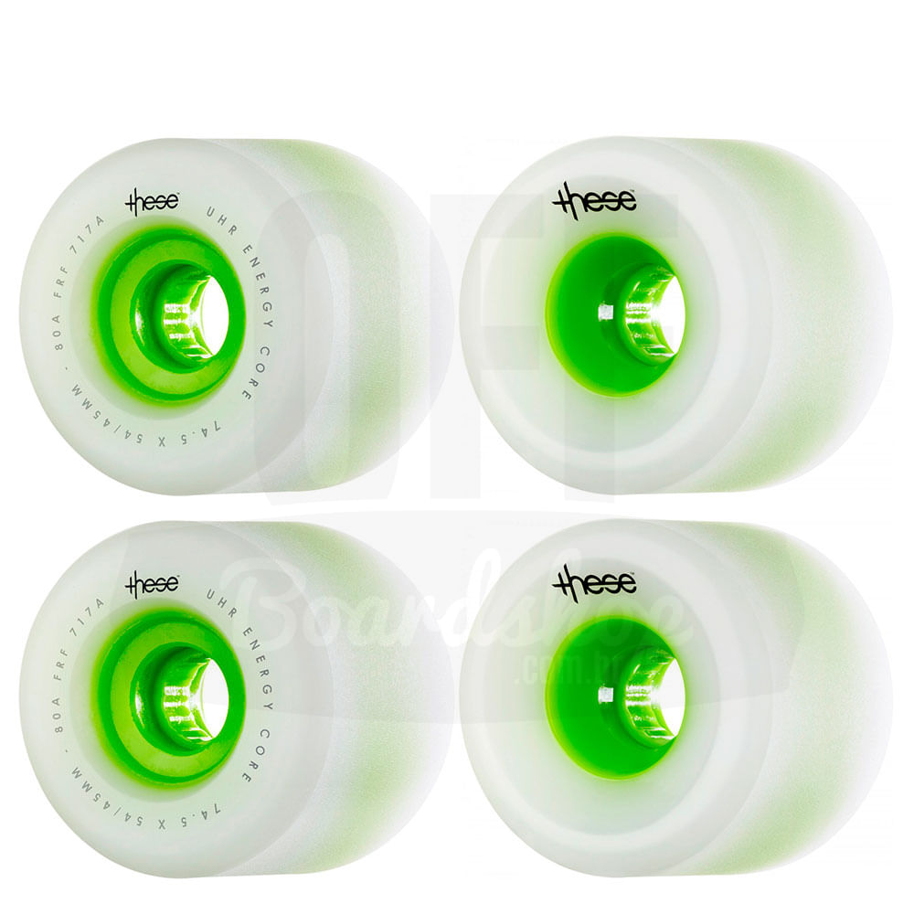 Roda-These-FRF-717-75mm-80A-Green Roda-These-FRF-717-75mm-80A-Green