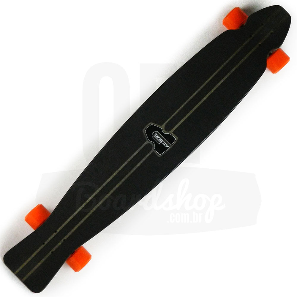 Longboard Gravity Hypercarve Black 47" Off