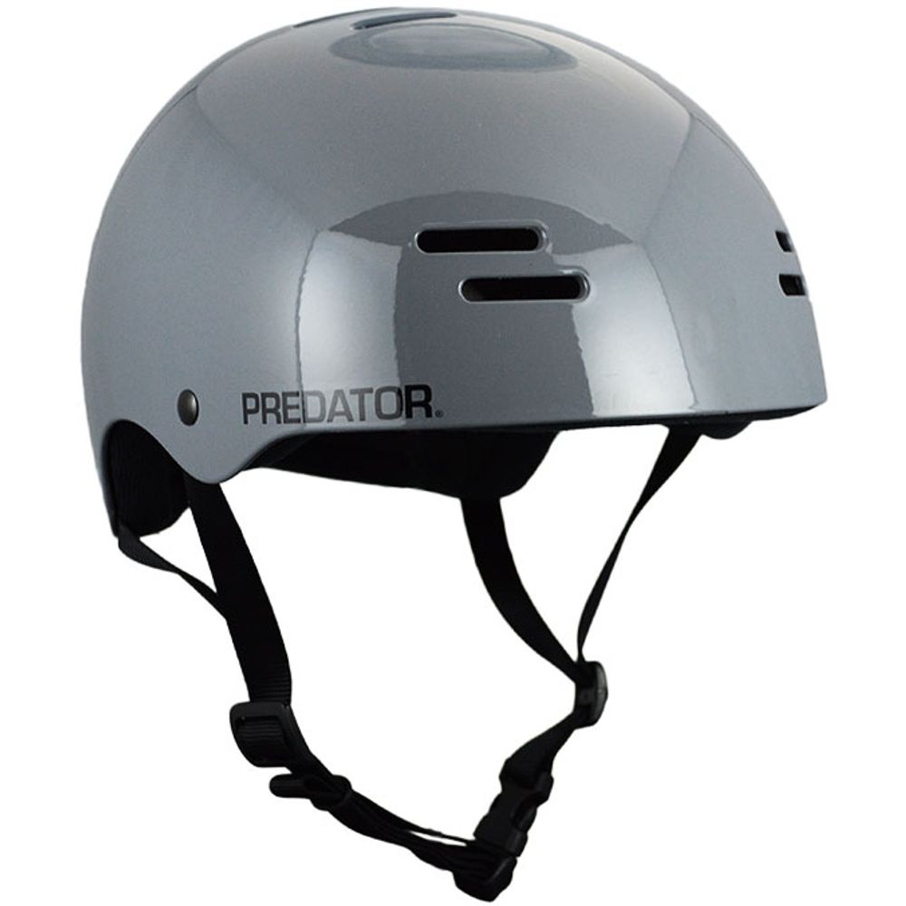 Capacete-Predator-SK8-Gloss-Grey Capacete-Predator-SK8-Gloss-Grey