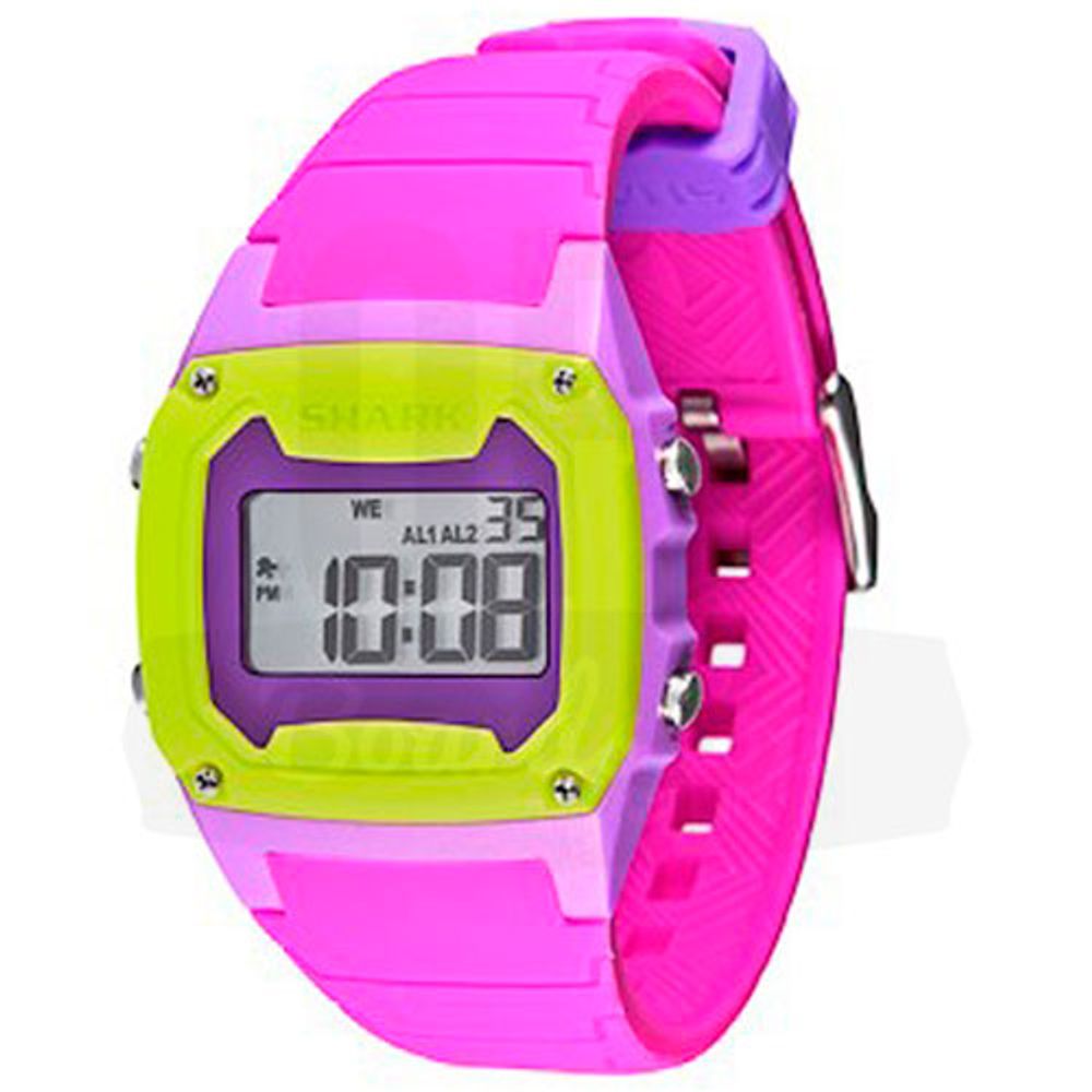 Relogio-Freestyle-Shark-Classic-Silicone---Pink-Purple-Green