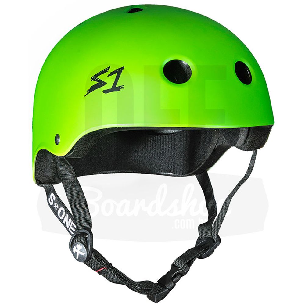 Capacete-S-One-Lifer-BR-Green-Matte Capacete-S-One-Lifer-BR-Green-Matte