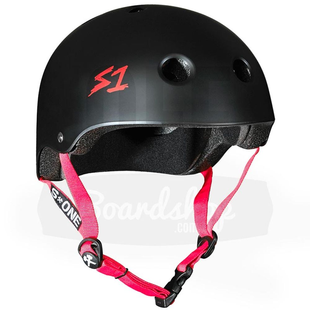 Capacete-S-One-Lifer-Black-Matte-Red-Strapes Capacete-S-One-Lifer-Black-Matte-Red-Strapes