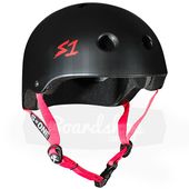 Capacete-S-One-Lifer-Black-Matte-Red-Strapes