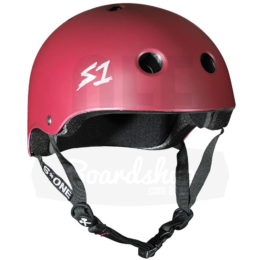 Capacete-S-One-Lifer-Maroon-Matte Capacete-S-One-Lifer-Maroon-Matte