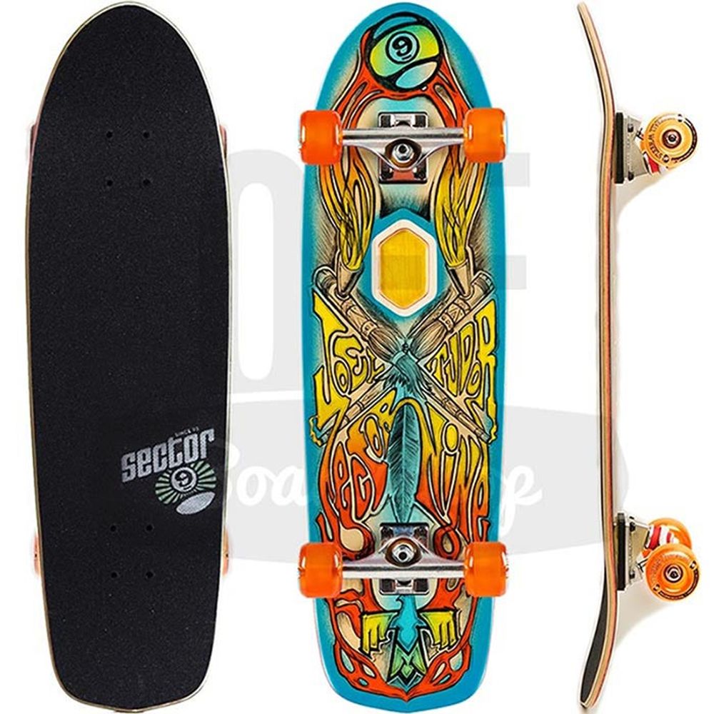 Longboard-Sector-9-Mini-Joel-Tudor-Blue-31-01 Longboard-Sector-9-Mini-Joel-Tudor-Blue-31-01