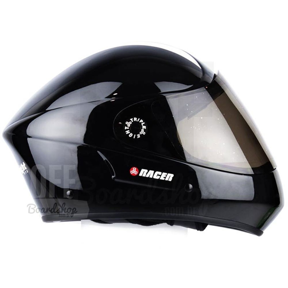 Capacete-Triple-8-Racer-Preto Capacete-Triple-8-Racer-Preto