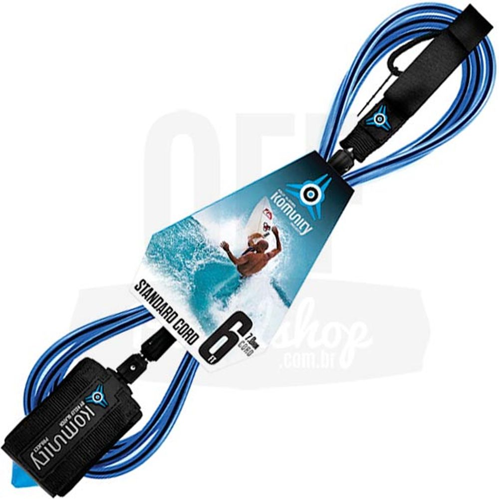 Leash-Komunity-Standard-6-x-7mm-Azul Leash-Komunity-Standard-6-x-7mm-Azul