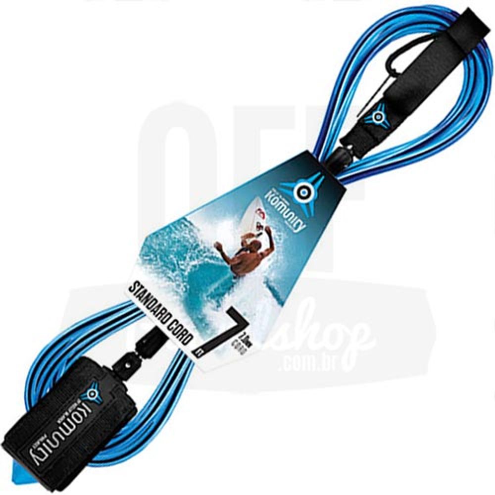 Leash-Komunity-Standard-7-x-7mm-Azul Leash-Komunity-Standard-7-x-7mm-Azul
