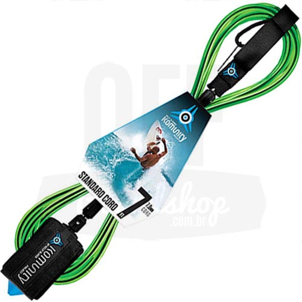 Leash-Komunity-Standard-7-x-7mm-Verde Leash-Komunity-Standard-7-x-7mm-Verde