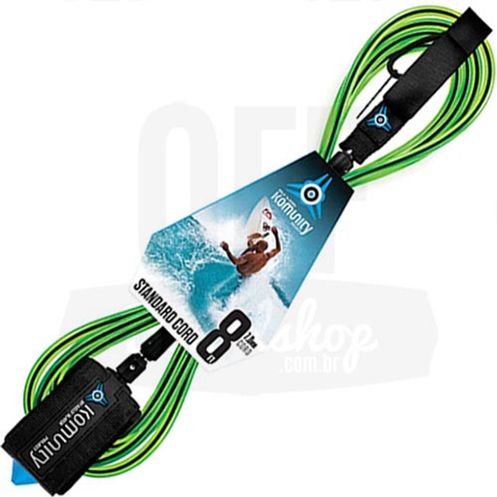 Leash-Komunity-Standard-8-x-7mm-Verde Leash-Komunity-Standard-8-x-7mm-Verde