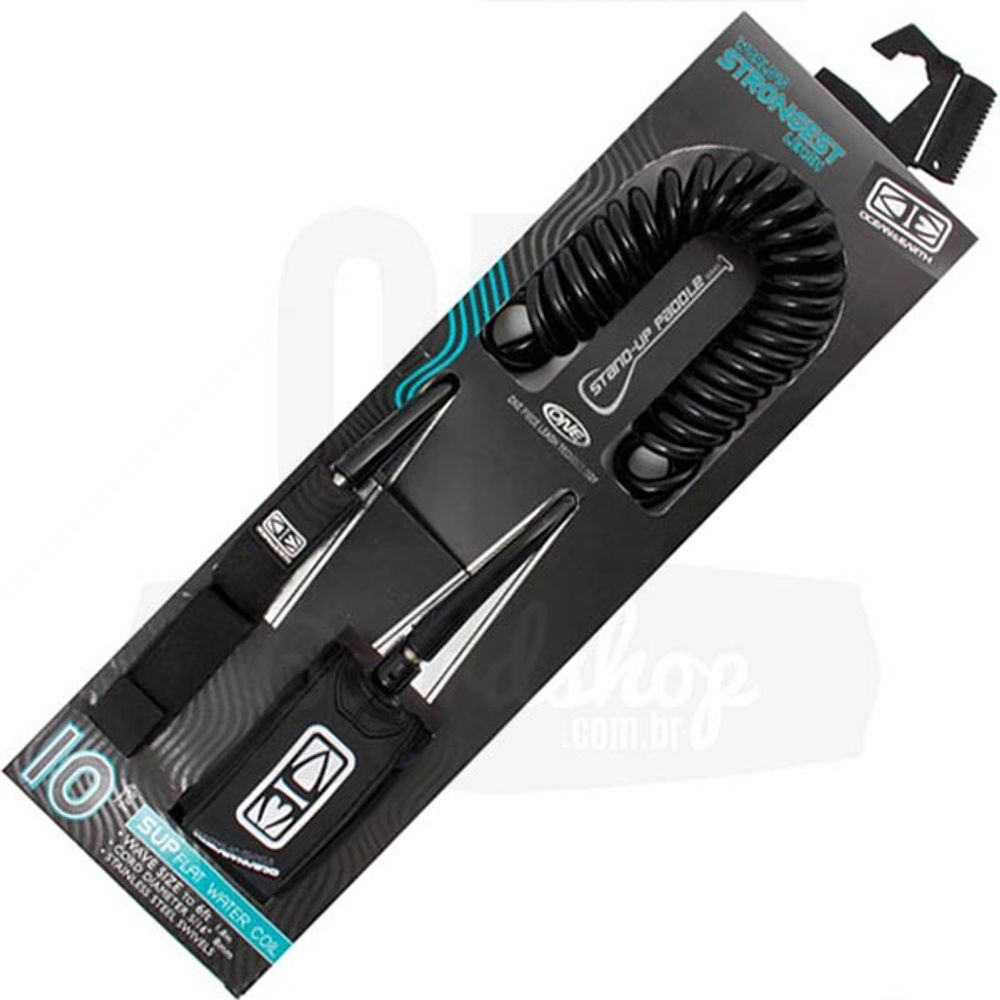 Leash-Surf-Ocean-Earth-SUP-Flat-Water-Coil-10-One-Piece Leash-Surf-Ocean-Earth-SUP-Flat-Water-Coil-10-One-Piece