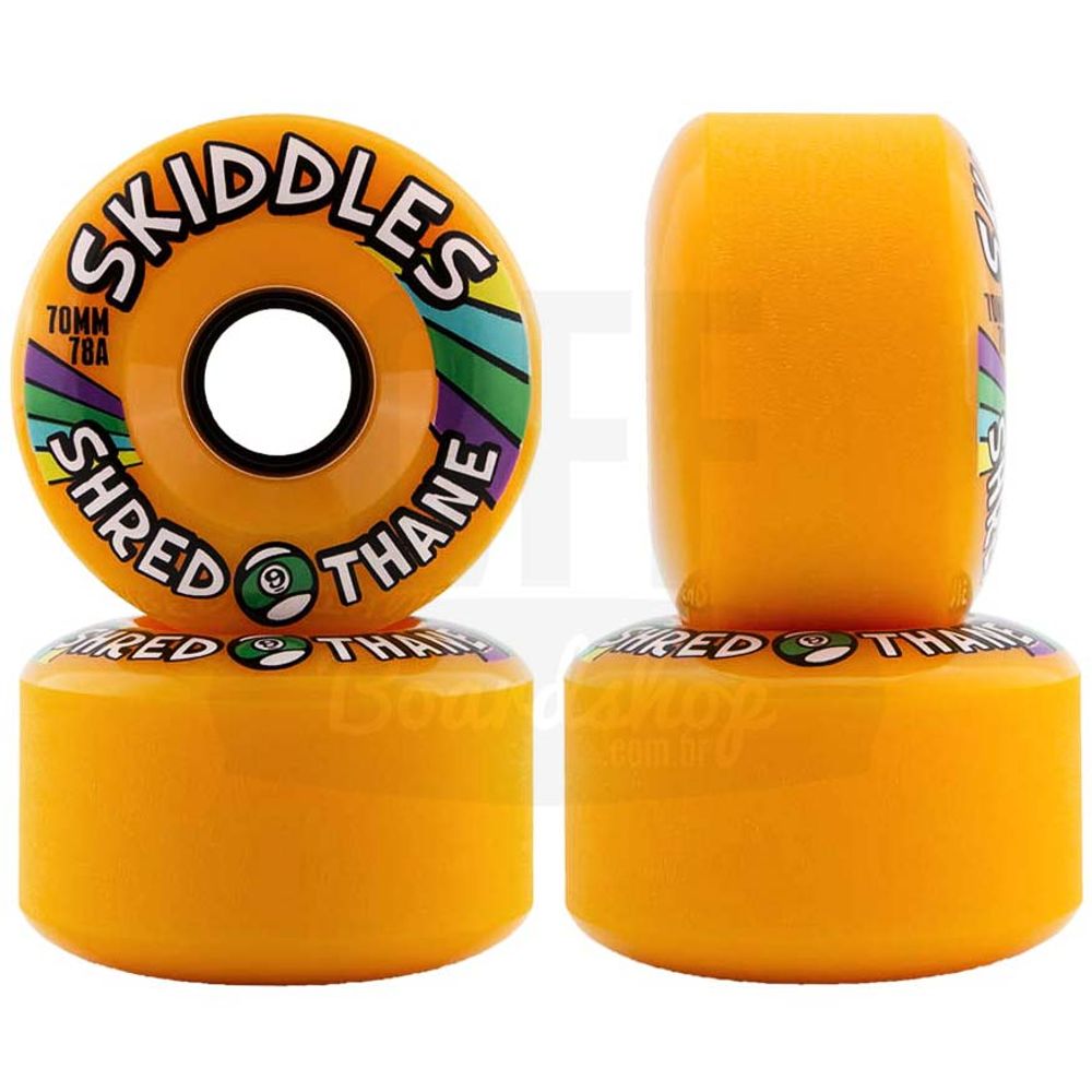 Roda-Sector-9-Skiddles-70MM-78A-Orange Roda-Sector-9-Skiddles-70MM-78A-Orange