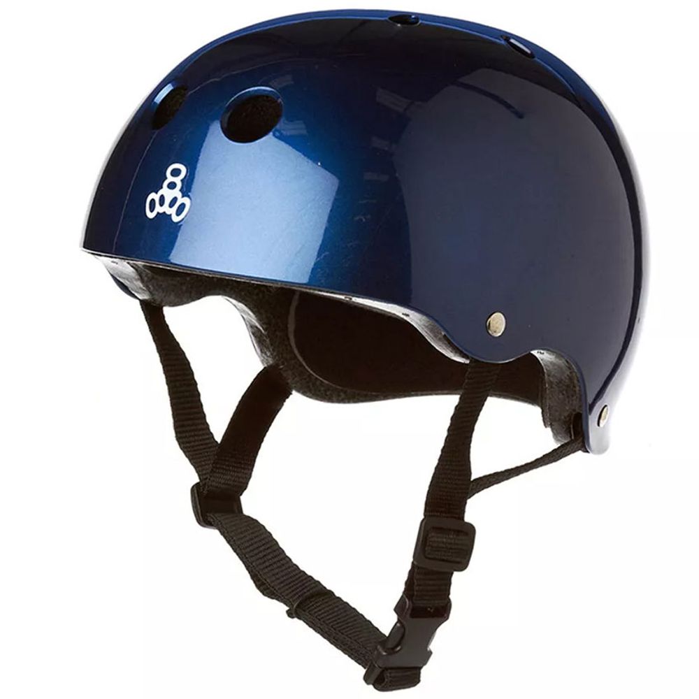 Capacete-Triple-Eight-Blue-Metallic Capacete-Triple-Eight-Blue-Metallic