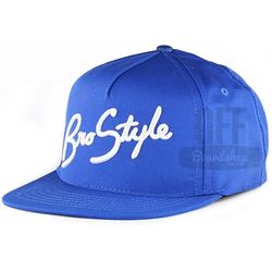 Bone-Bro-Style-Script-Snapback-Blue
