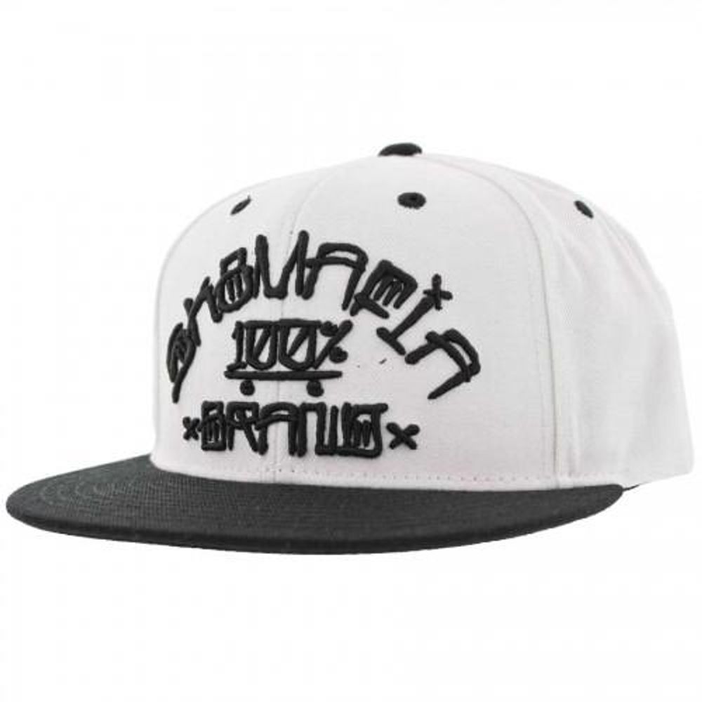 Bone-Sk8-Mafia-100-Snapback-Branco Bone-Sk8-Mafia-100-Snapback-Branco