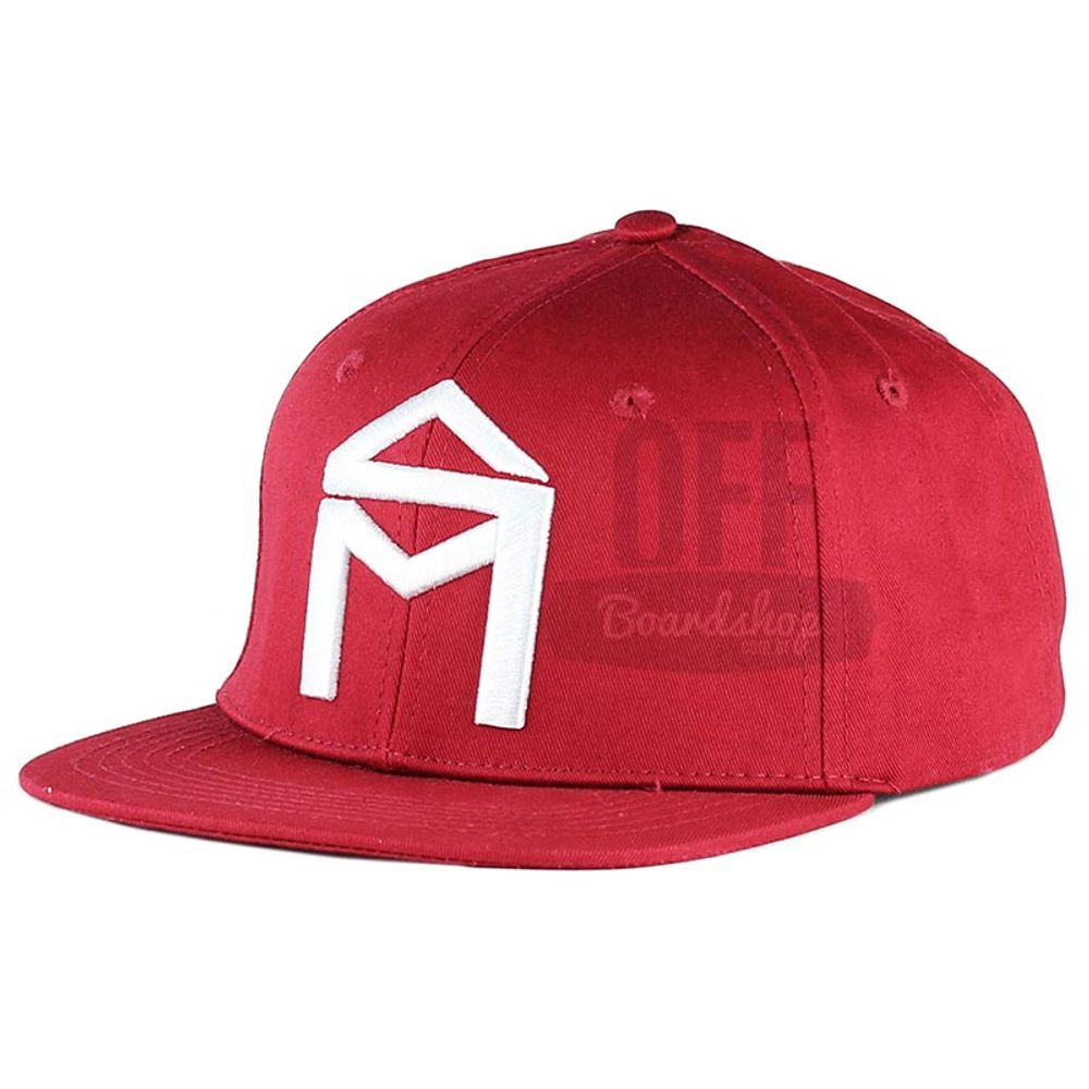 Bone-Sk8-Mafia-House-Snapback-Red Bone-Sk8-Mafia-House-Snapback-Red
