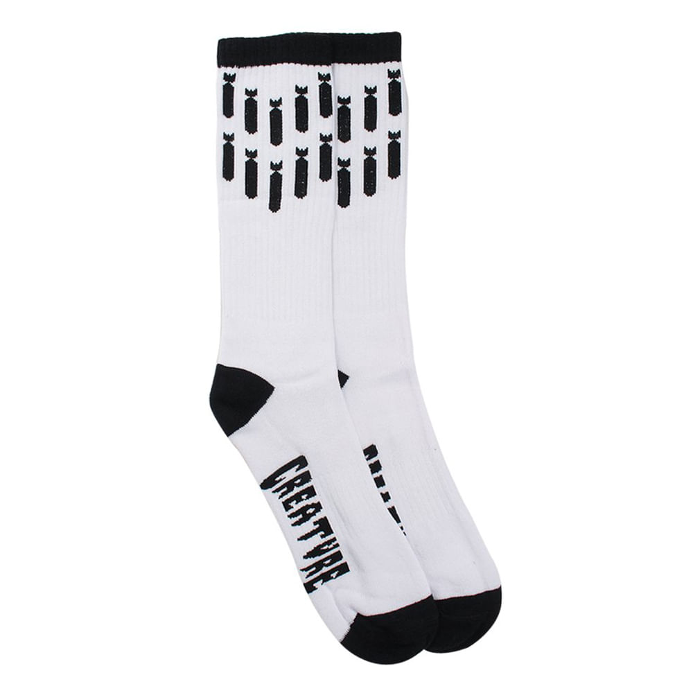 Meia-Creature-Die-High-Cano-Longo-Branca-001 Meia-Creature-Die-High-Cano-Longo-Branca-001