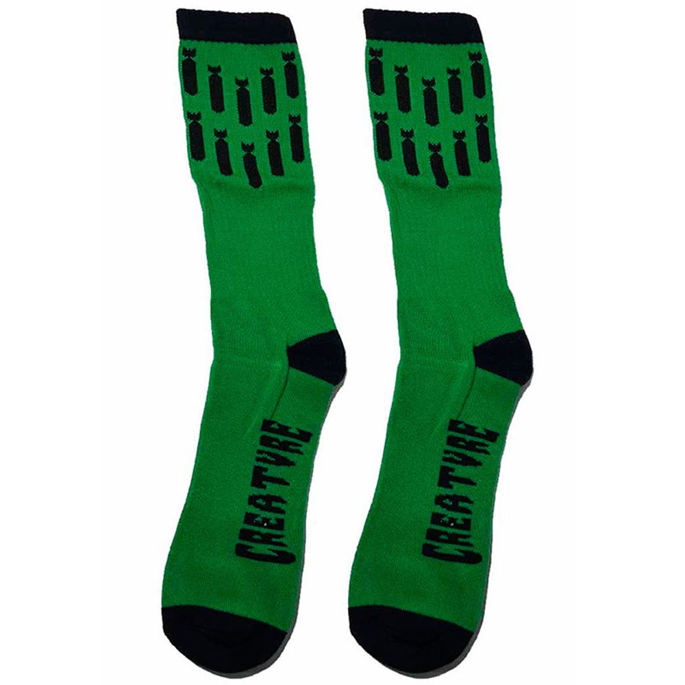 CRE160016-Meia-Creature-Die-High-Cano-Longo-Verde-001 CRE160016-Meia-Creature-Die-High-Cano-Longo-Verde-001