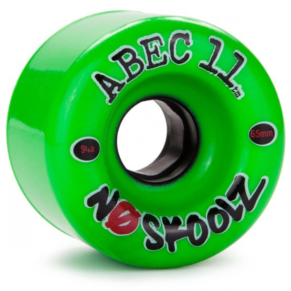 Roda-ABEC-11-No-Skoolz-65mm-94-A-Green-001 Roda-ABEC-11-No-Skoolz-65mm-94-A-Green-001
