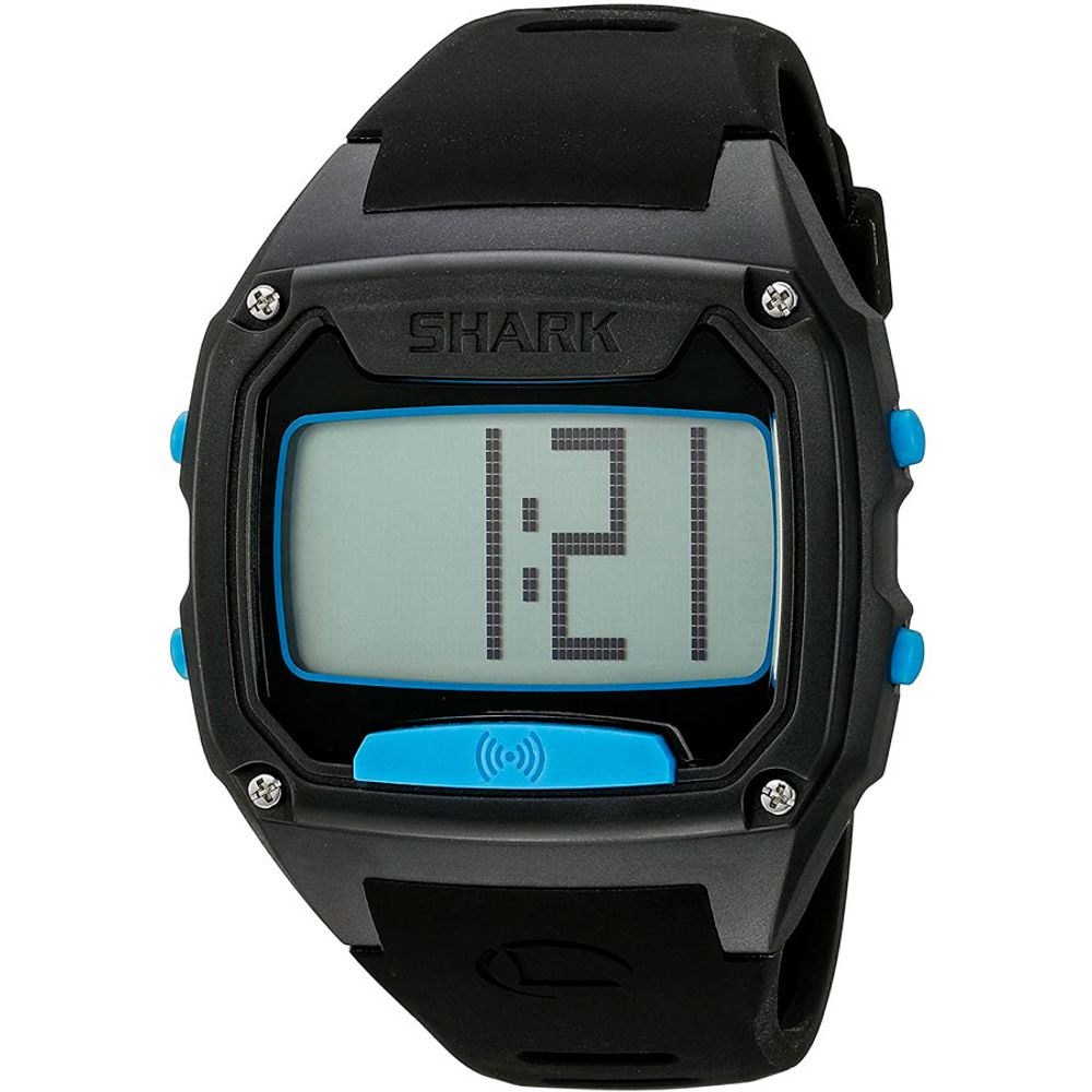 Relogio-Freestyle-Shark-Tooth-Black-Cyan-Silicone
