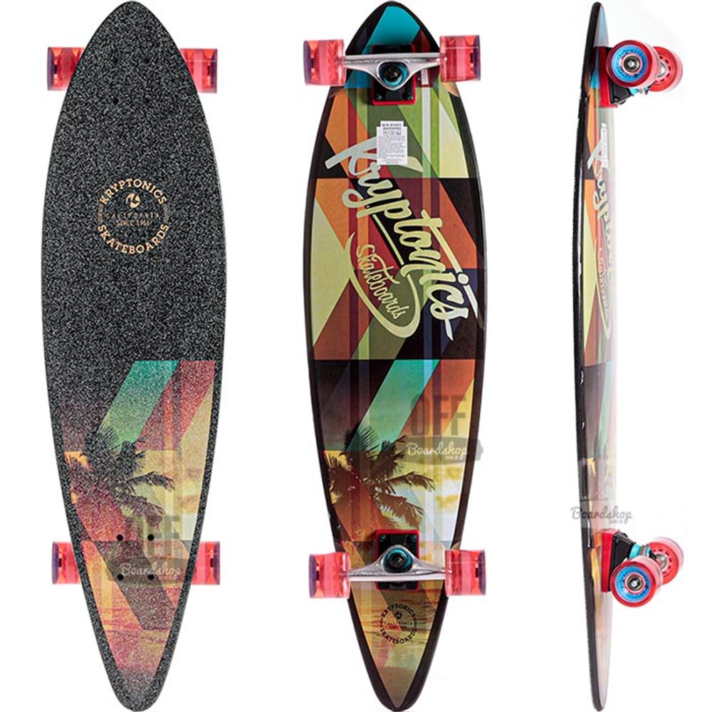 Longboard-Kryptonics-Slanted-Pintail-Round-37 Longboard-Kryptonics-Slanted-Pintail-Round-37