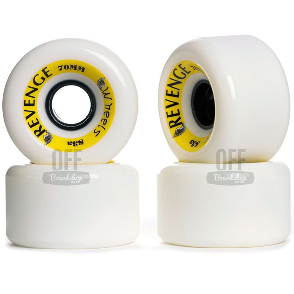Roda-Revenge-70mm-83A-Branca Roda-Revenge-70mm-83A-Branca