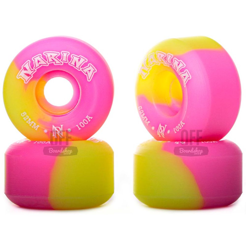 Roda-Narina-Rajada-PinkAmarelo-52mm-100A Roda-Narina-Rajada-PinkAmarelo-52mm-100A