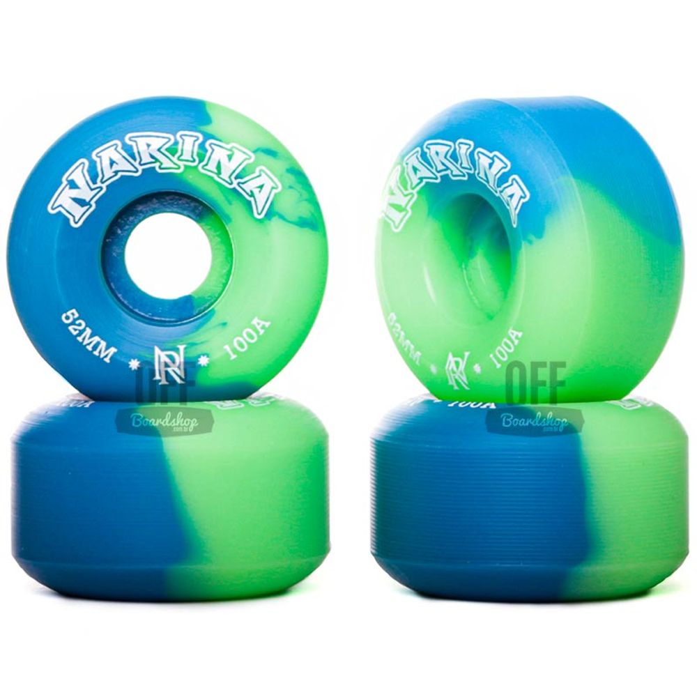 Roda-Narina-Rajada-VerdeAzul-52mm-100A Roda-Narina-Rajada-VerdeAzul-52mm-100A