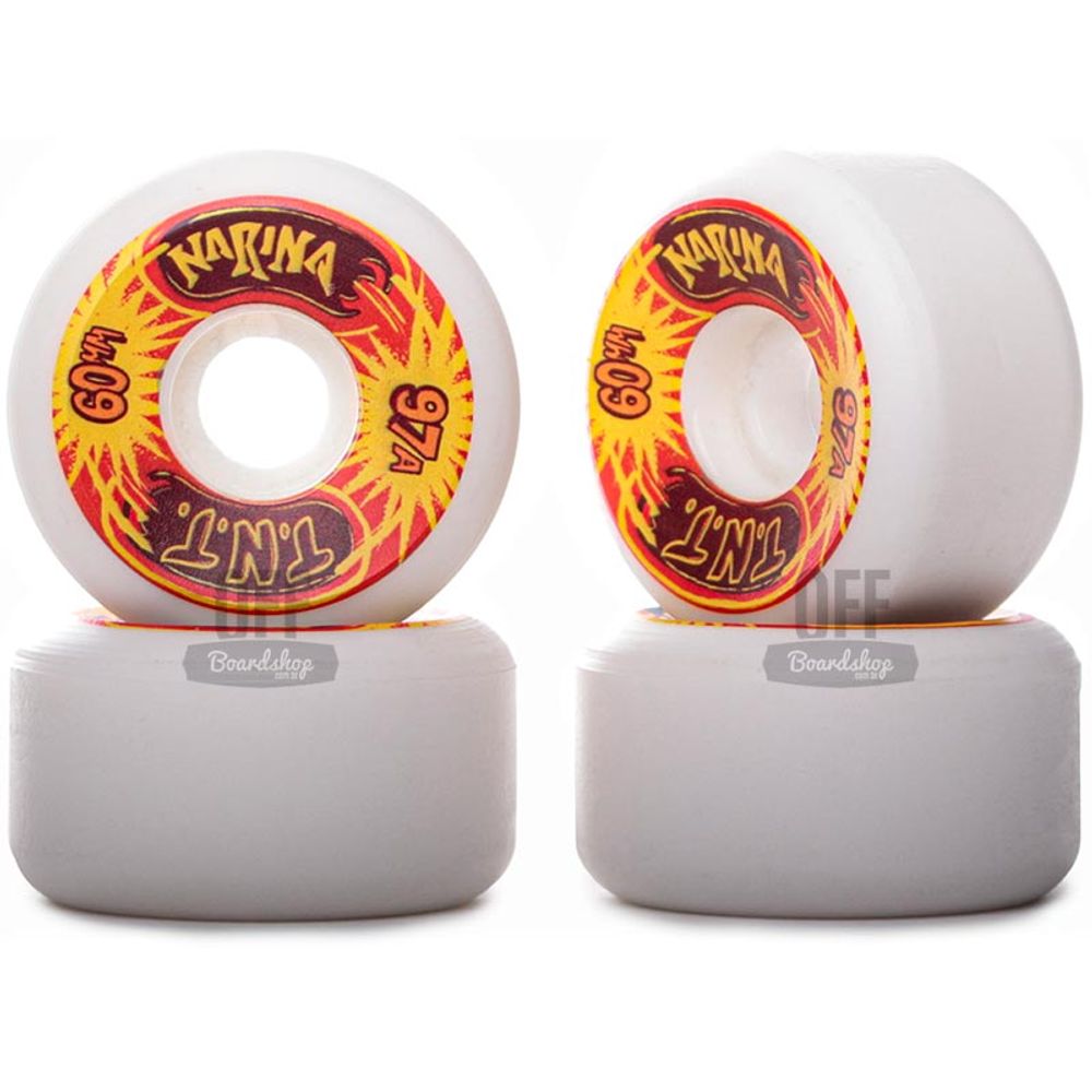 Roda-Narina-Old-School-TNT-Branca-60mm-97A Roda-Narina-Old-School-TNT-Branca-60mm-97A
