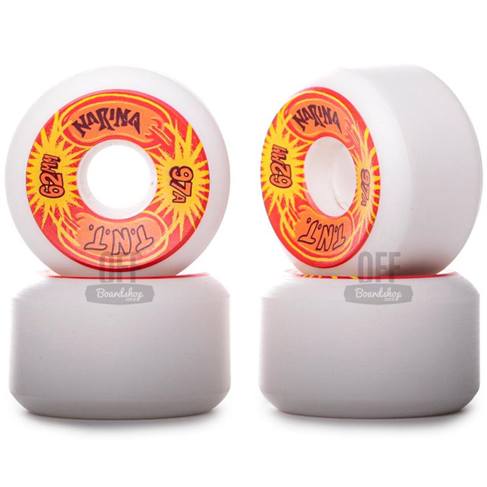 Roda-Narina-Old-School-TNT-Branca-62mm-97A Roda-Narina-Old-School-TNT-Branca-62mm-97A