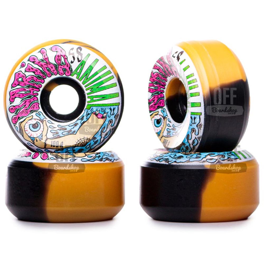 Roda-Narina-Old-Animal-RATONES-PretoAmarelo-58mm-100A Roda-Narina-Old-Animal-RATONES-PretoAmarelo-58mm-100A