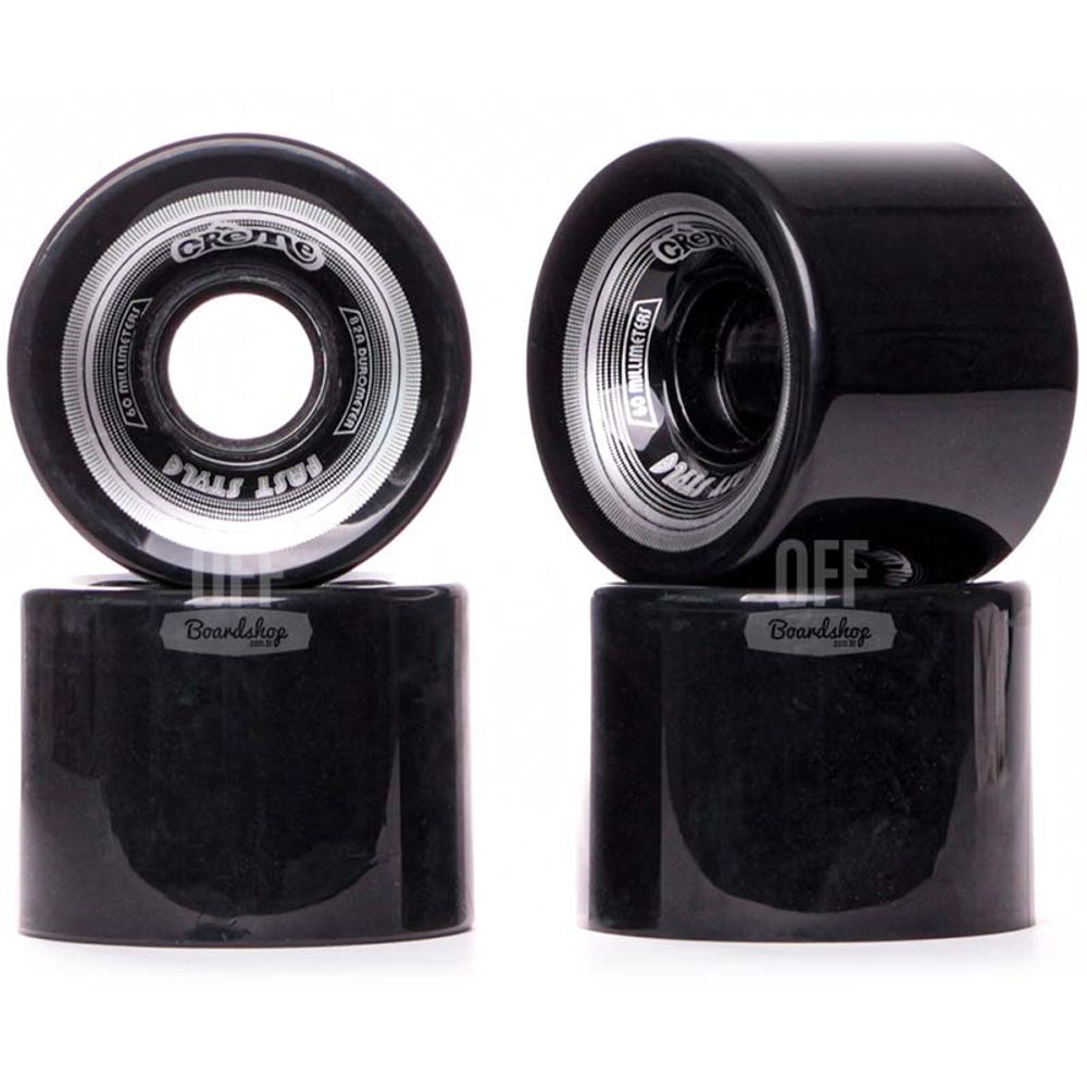 Roda-Creme-60mm-82A-Preta Roda-Creme-60mm-82A-Preta