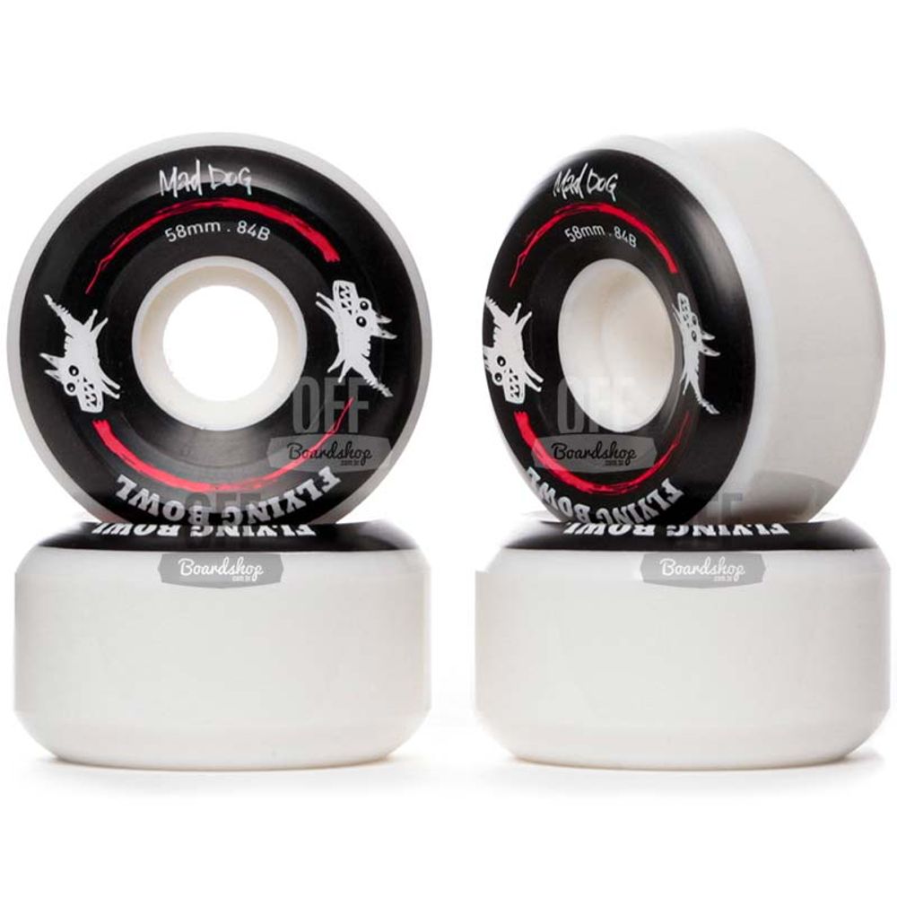 Roda-Flying-Bowl-Mad-Dog-Black-58mm-84B-1 Roda-Flying-Bowl-Mad-Dog-Black-58mm-84B-1