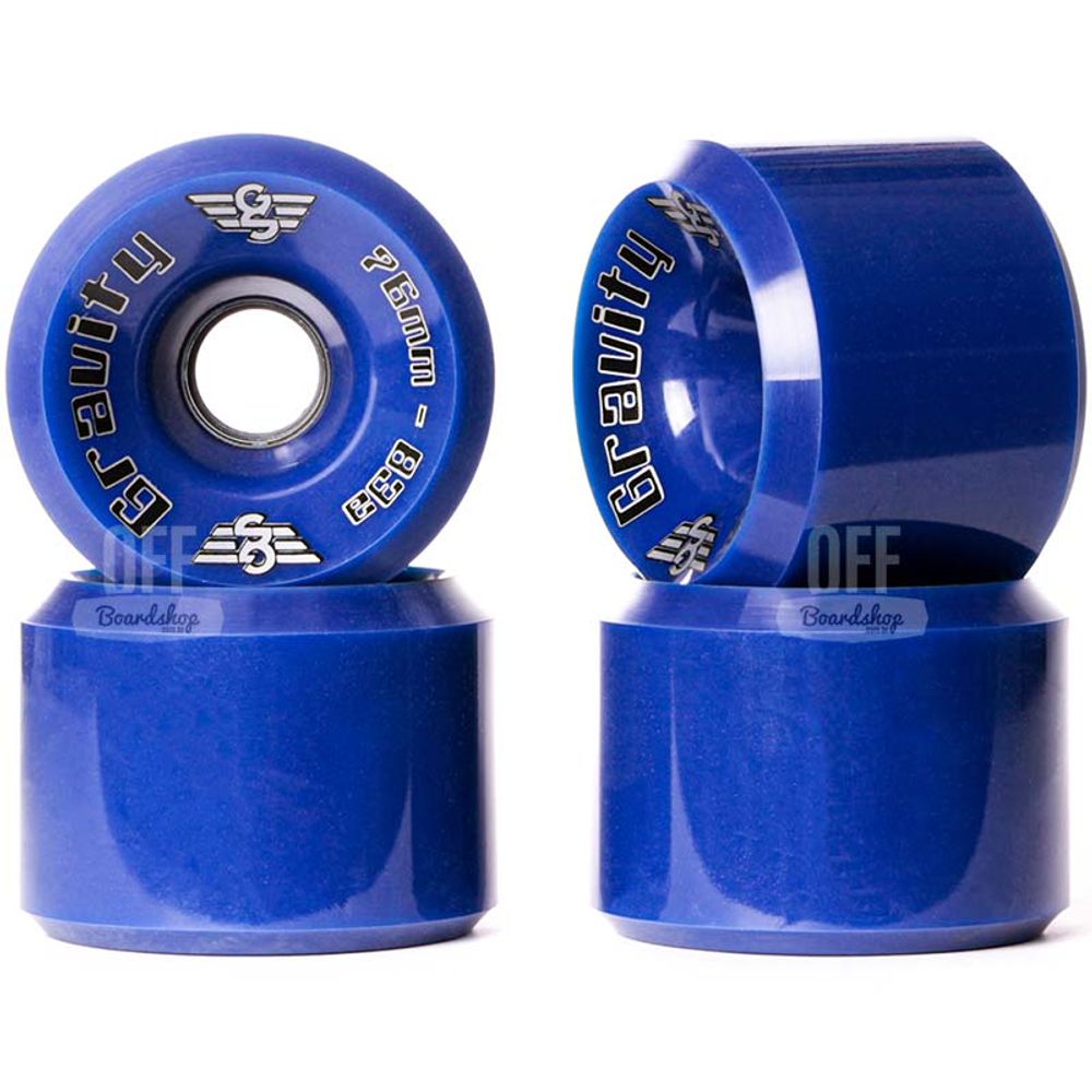 Roda-Gravity-76mm-83A-Azul Roda-Gravity-76mm-83A-Azul