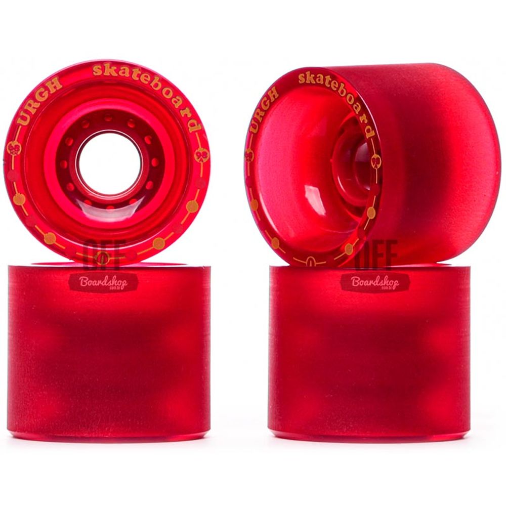 Roda-Urgh-Clear-Red-68MM Roda-Urgh-Clear-Red-68MM