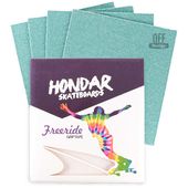 Lixa-Hondar-Longboard-10-x-11-Verde-Tiffany--4-Folhas-